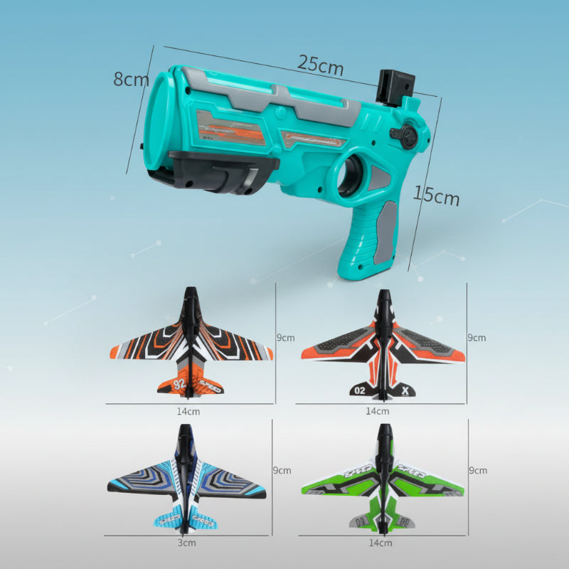 FlyHero – Creativo e interactivo: Blaster de aviones para niños