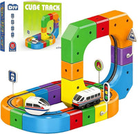 Thumbnail for DIY Cube Track – Creativo y activo – Creativo tren de juguete DIY