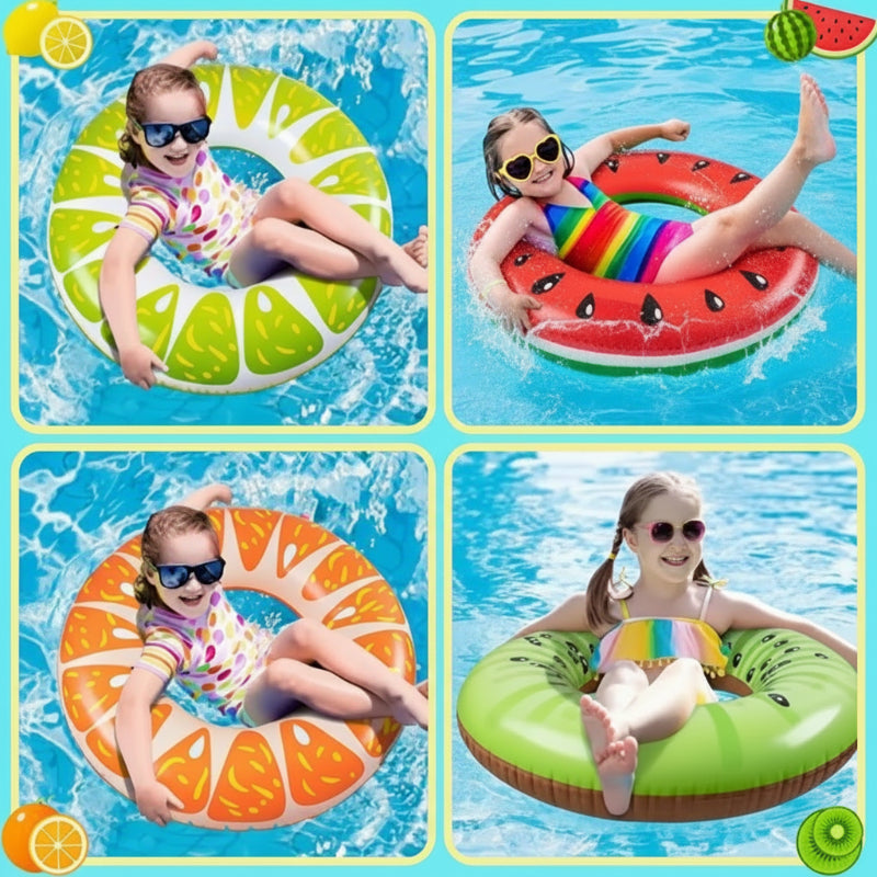 SunSplash – Tropical y cómodo – Flotador con frutas tropicales