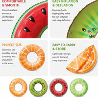 Thumbnail for SunSplash – Tropical y cómodo – Flotador con frutas tropicales