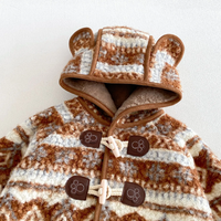 Thumbnail for LittleWarm – Acogedor y elegante: abrigo de invierno con diseño Fair Isle