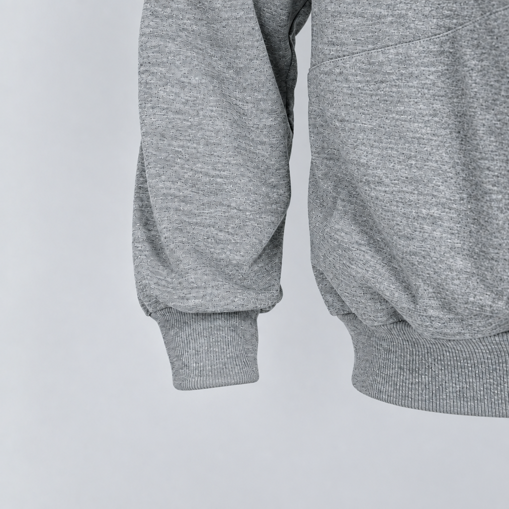 CuddleDad – Cómoda y práctica: sudadera con capucha para hombre con bolsillo tipo canguro