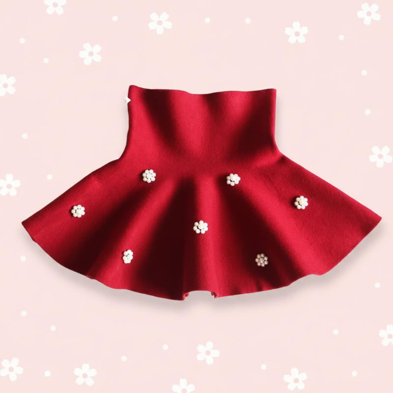 Girls Knitted Skirt – Comodidad y estilo – Falda infantil