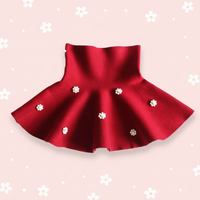 Thumbnail for Girls Knitted Skirt – Comodidad y estilo – Falda infantil