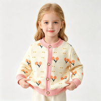 Thumbnail for CozyCardi – Suave y cálido: chaleco de punto con bonitos estampados