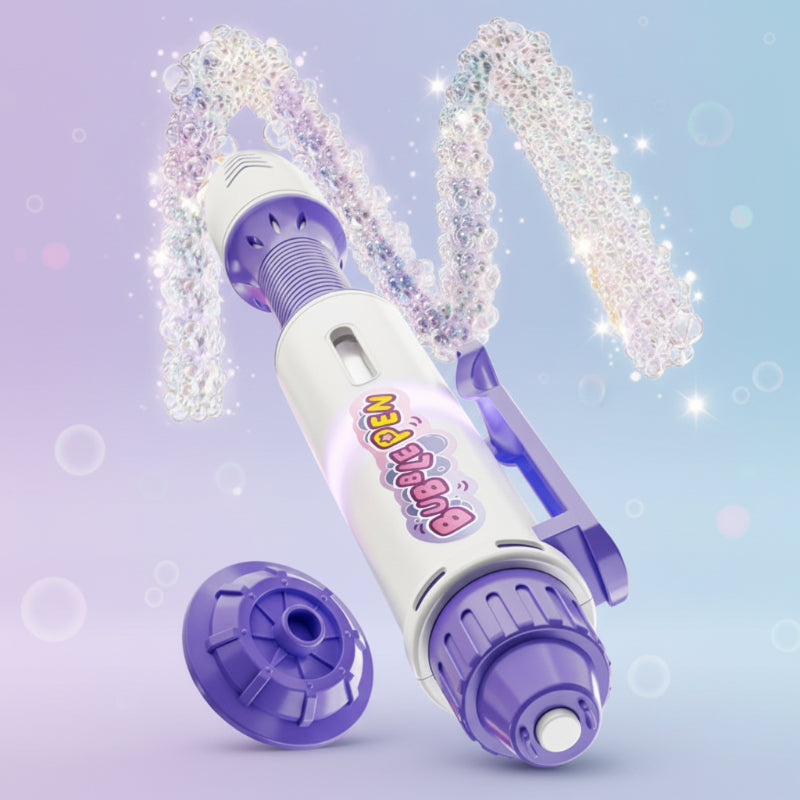 Fun Bubble Maker Pen – Lúdico y educativo – Bolígrafo de burbujas