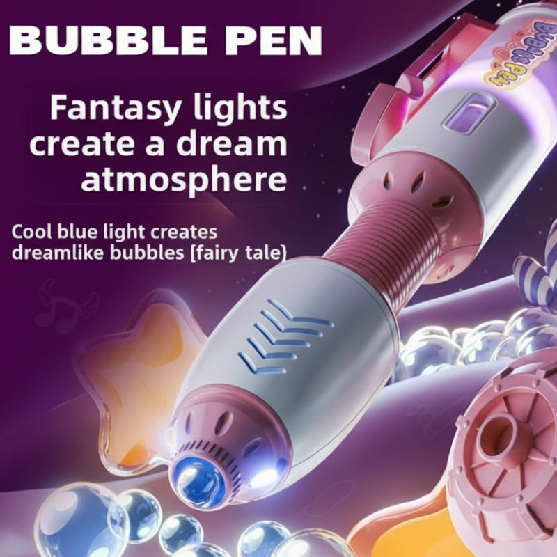 Fun Bubble Maker Pen – Lúdico y educativo – Bolígrafo de burbujas