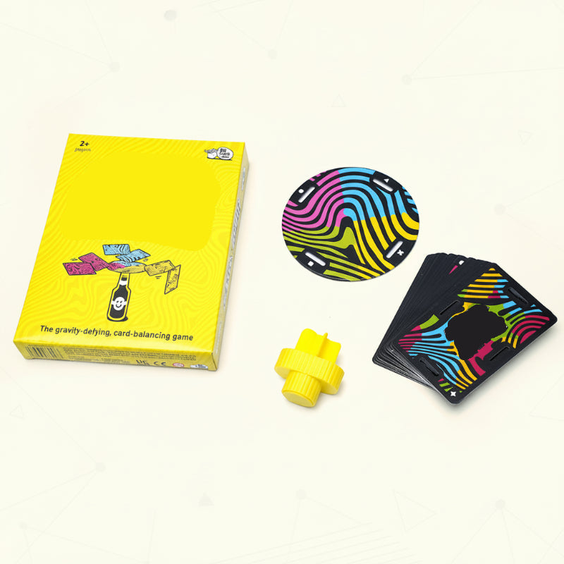 GravityFun – Emocionante e interactivo – Juego de cartas de equilibrio antigravedad