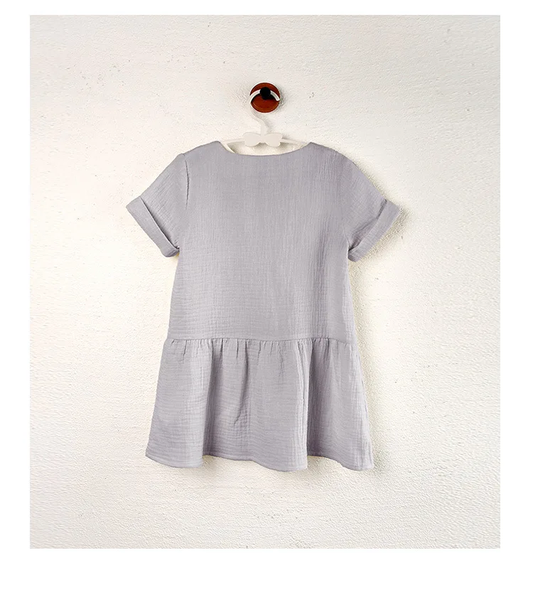 LunaDress – Elegante y vaporoso: vestido infantil con corte en A