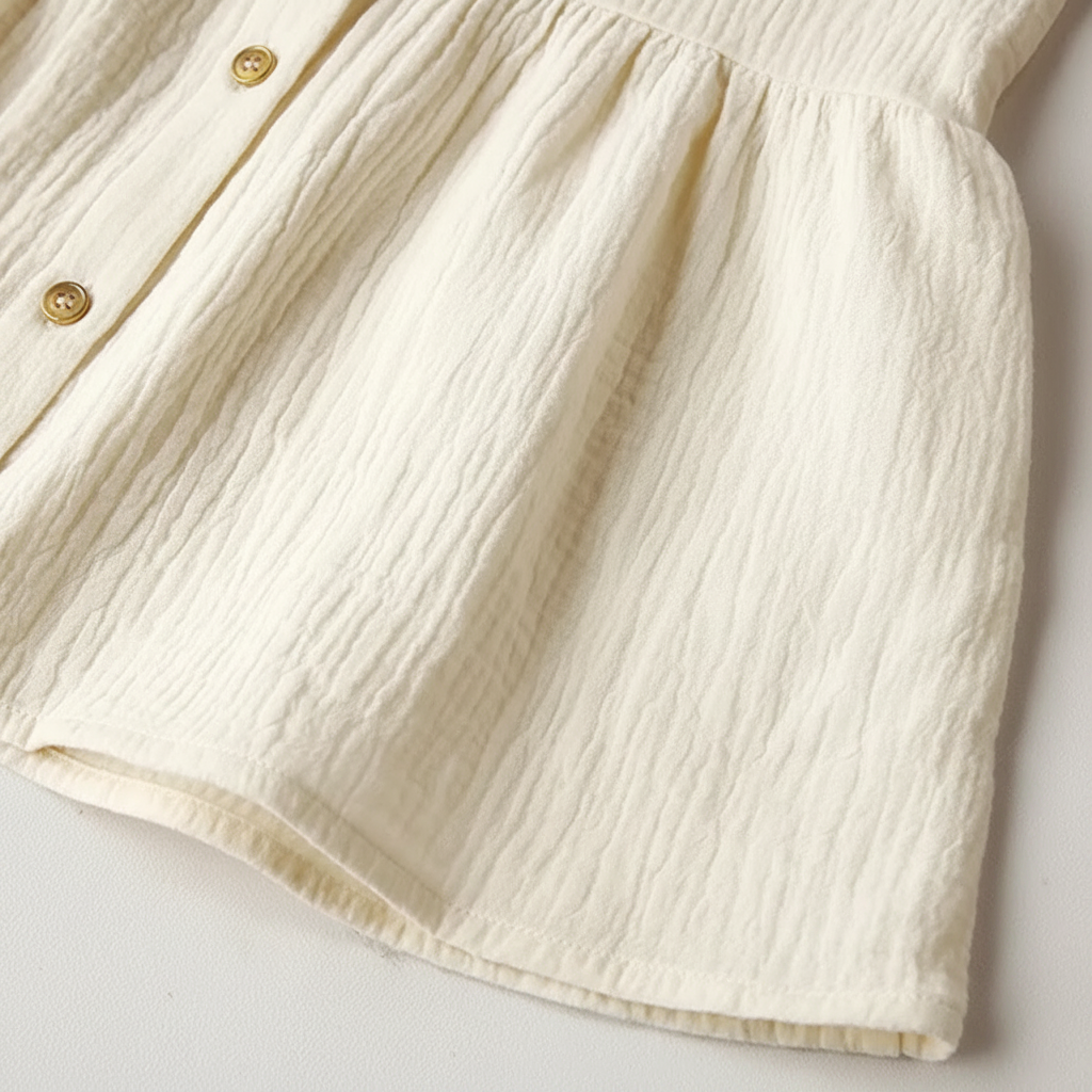 LunaDress – Elegante y vaporoso: vestido infantil con corte en A