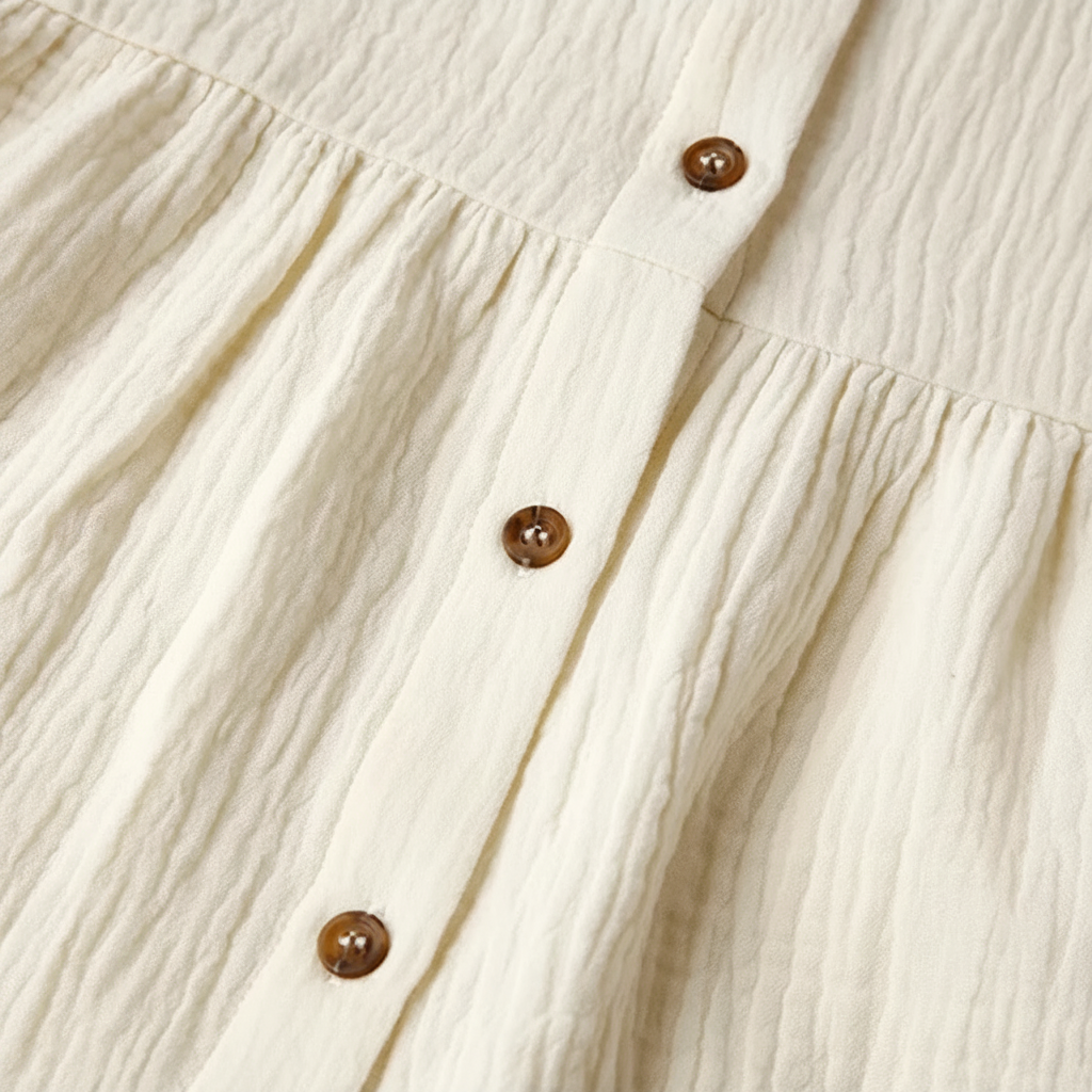 LunaDress – Elegante y vaporoso: vestido infantil con corte en A