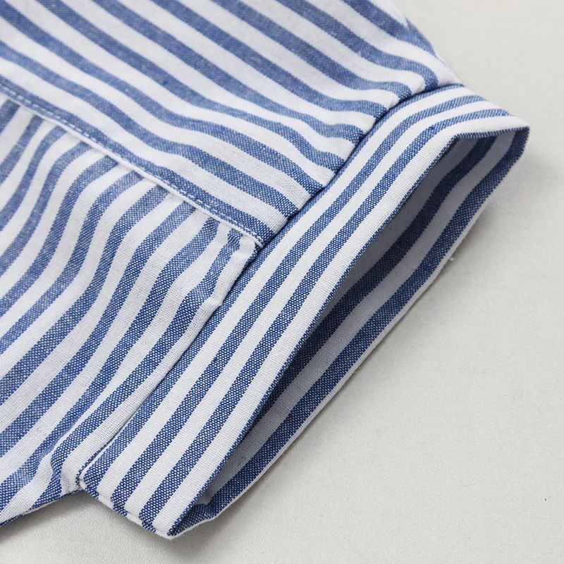 LittleClassic – Elegante y cómoda: camisa de lino para niño con detalle de botones