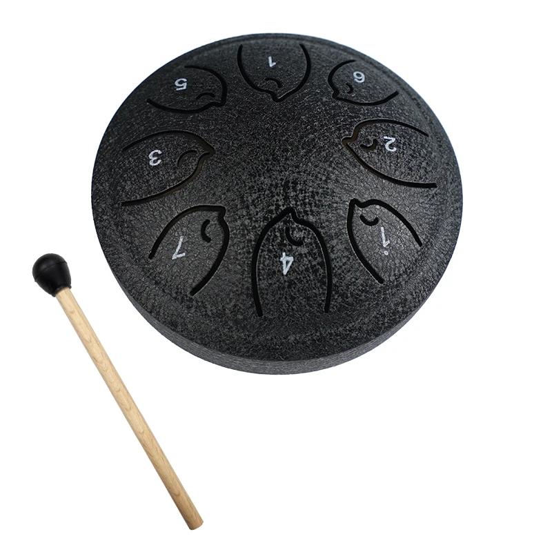 TinyHarmony – Compacto y musical – Tambor de lengüetas de 8 notas