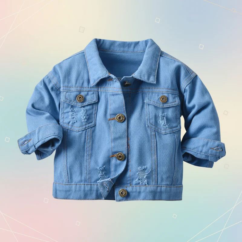 Candy Color Chaqueta vaquera – Chaqueta vaquera ligera para niños