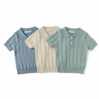 Thumbnail for MiniLuxe – Elegante y cómoda: camiseta polo de tejido de punto