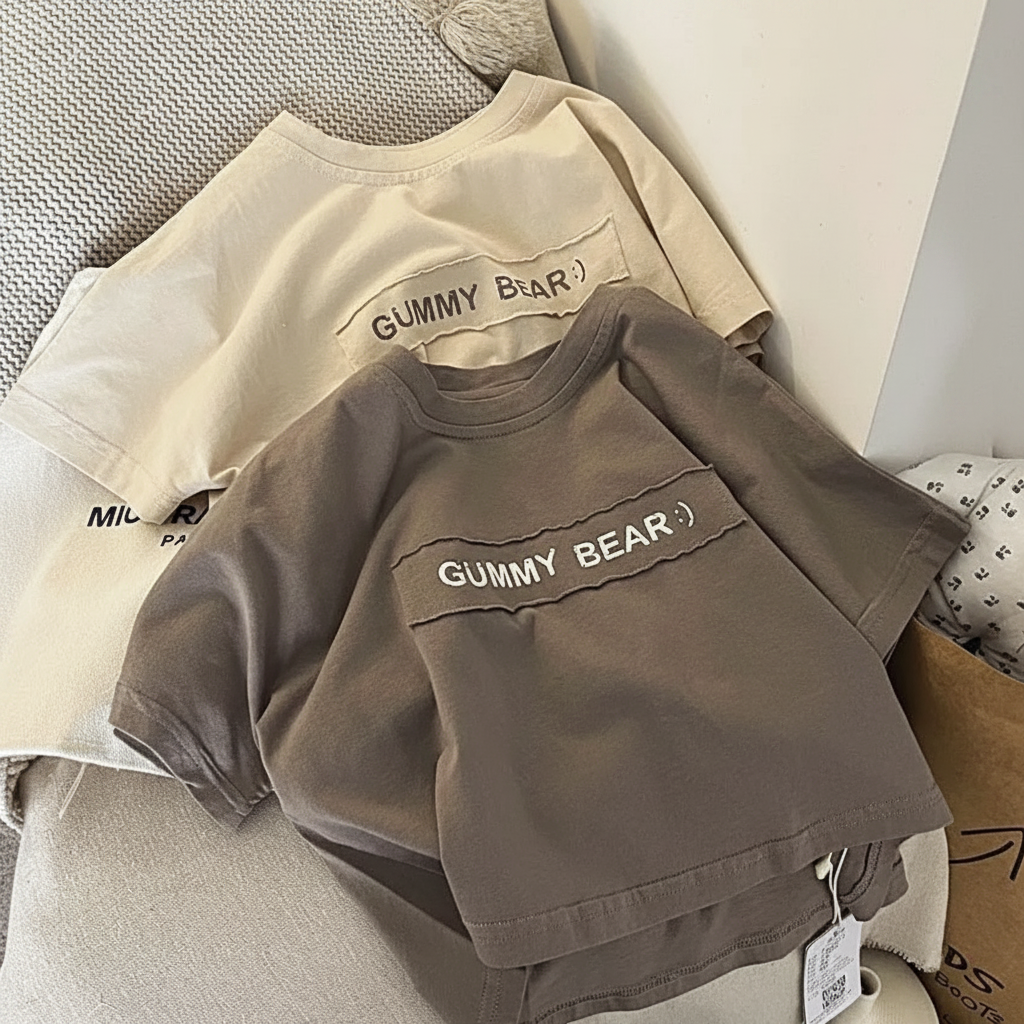 SoftMate – Sencilla y elegante: camiseta de manga corta para niño