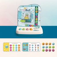 Thumbnail for Montessori Math Track Game – Aprendizaje y lógica – Juego de la pista de bolas