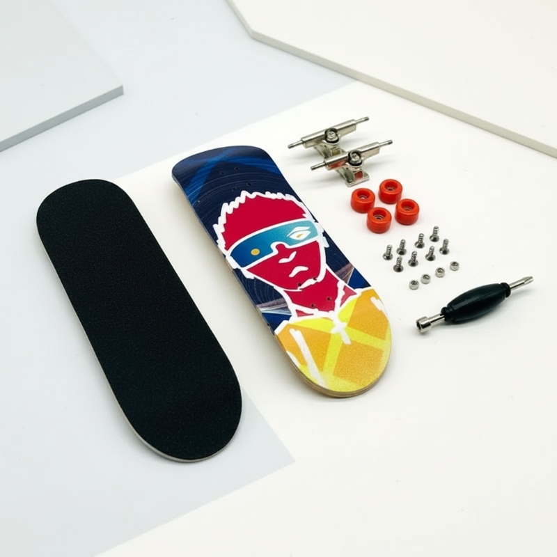 MiniDeck – Resistente y flexible: monopatín de dedo