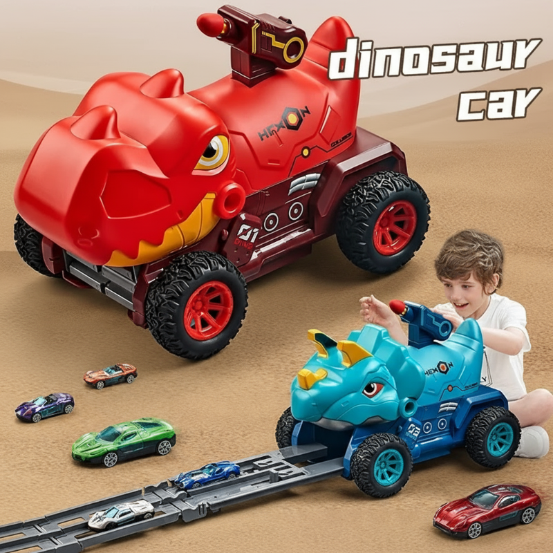 TurboRex – Aventurero e interactivo: coche de juguete dinosaurio