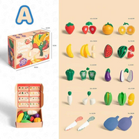 Thumbnail for Fruitigo – Aprender y jugar – Set para cortar frutas Montessori