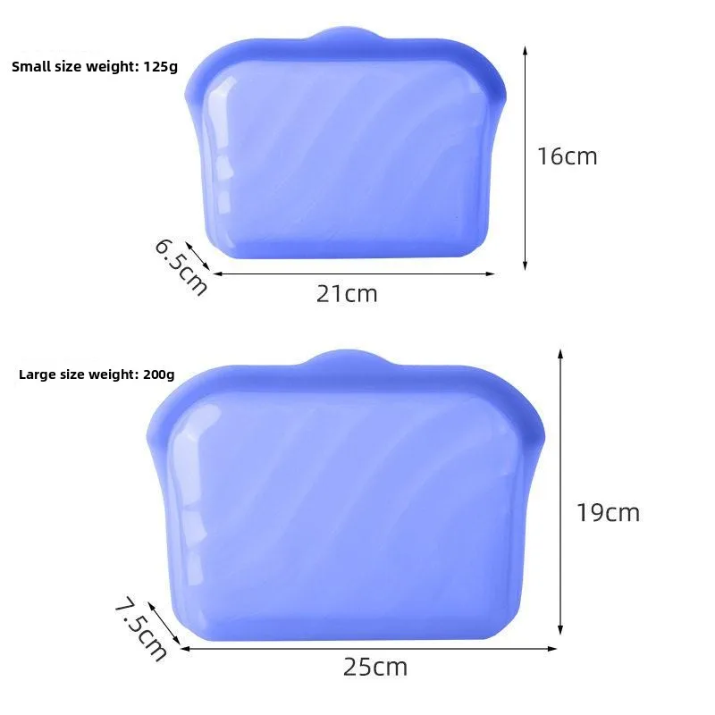 MealSaver – Práctica y reutilizable: bolsa de silicona para conservar alimentos