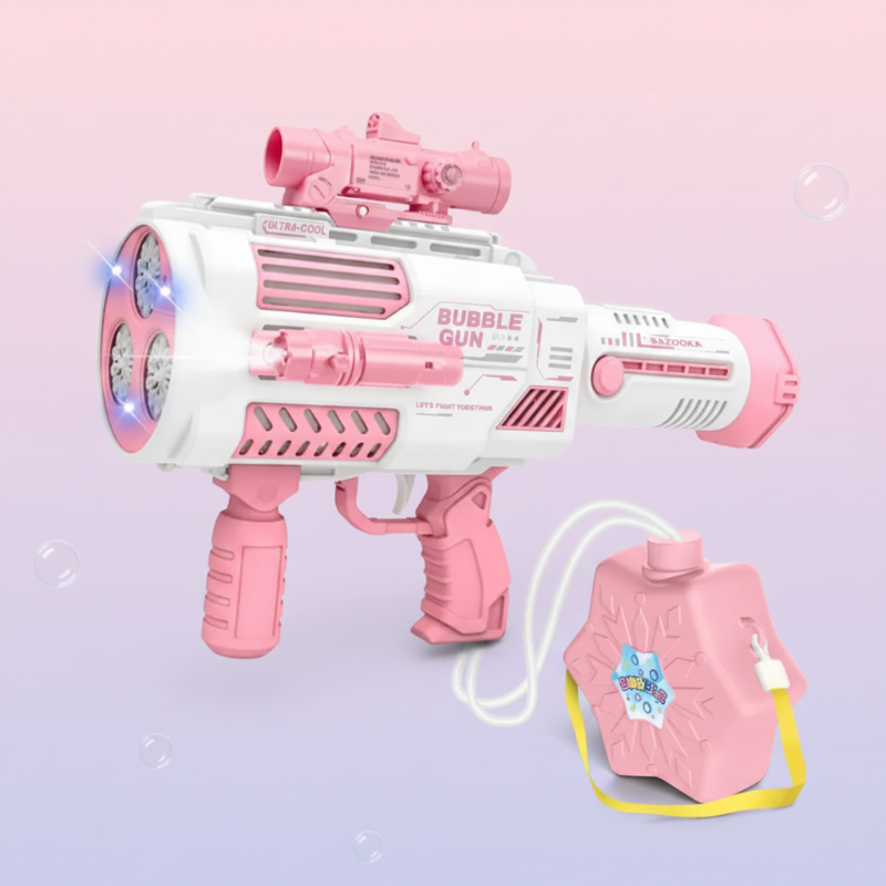 Light Up Bubble Gun – Juegos y música – Pistola de pompas de jabón
