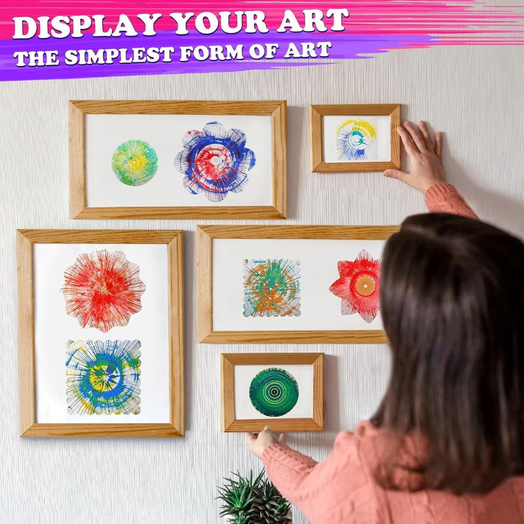 SpinArt – Creativo y educativo – Máquina de teñir «hazlo tú mismo»