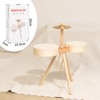 Thumbnail for Kids Wooden Drum Toy – Música y creatividad – Set de batería para jugar