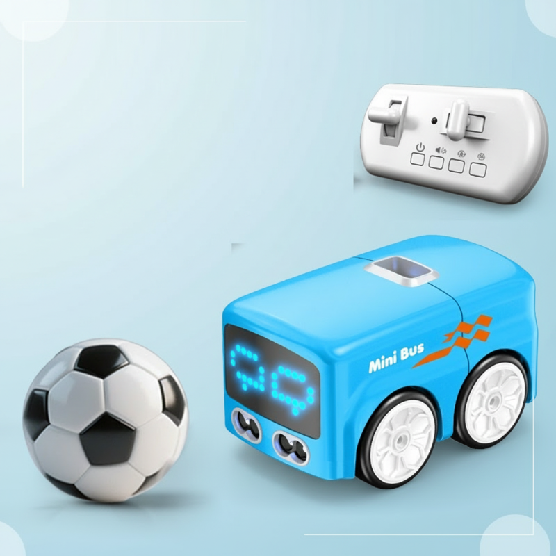RoboBus – Inteligente e interactivo: mini mando a distancia para coche