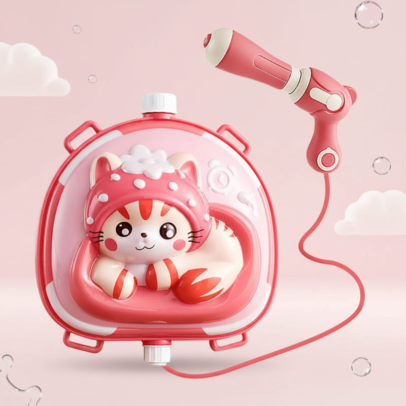 Kids Water Blaster – Divertido y práctico: mochila con pistola de agua