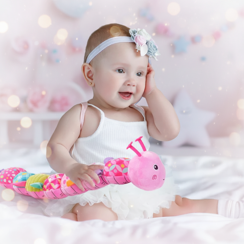 CuddleCater – Estimulante para los sentidos y el desarrollo – Sonajero para bebés