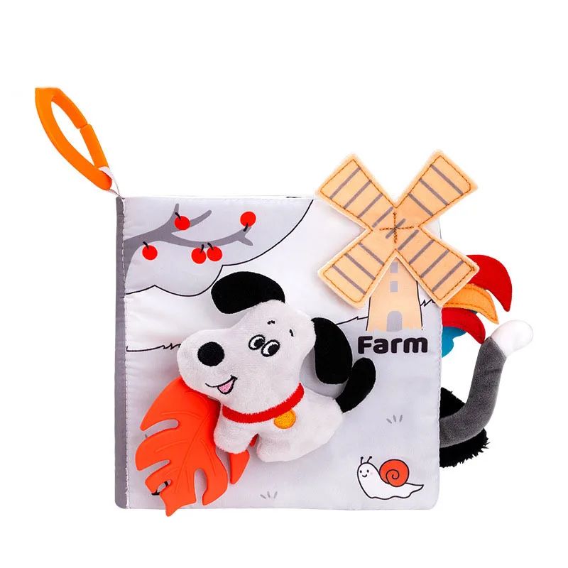 Soft Sensory Book – Siente y descubre - Folleto para bebés