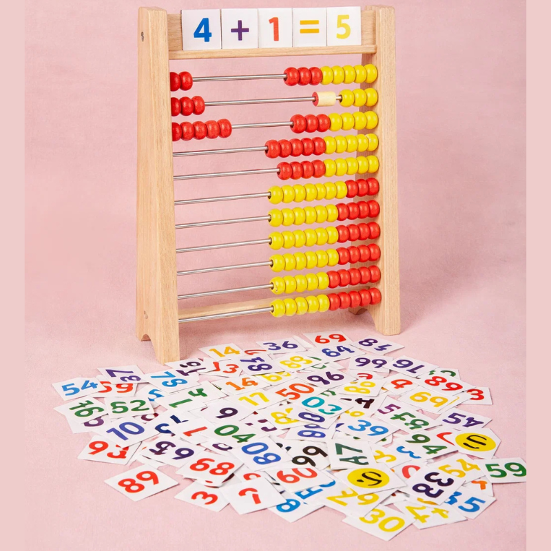 Woods™ - Cuenta y aprende - Ábaco de madera