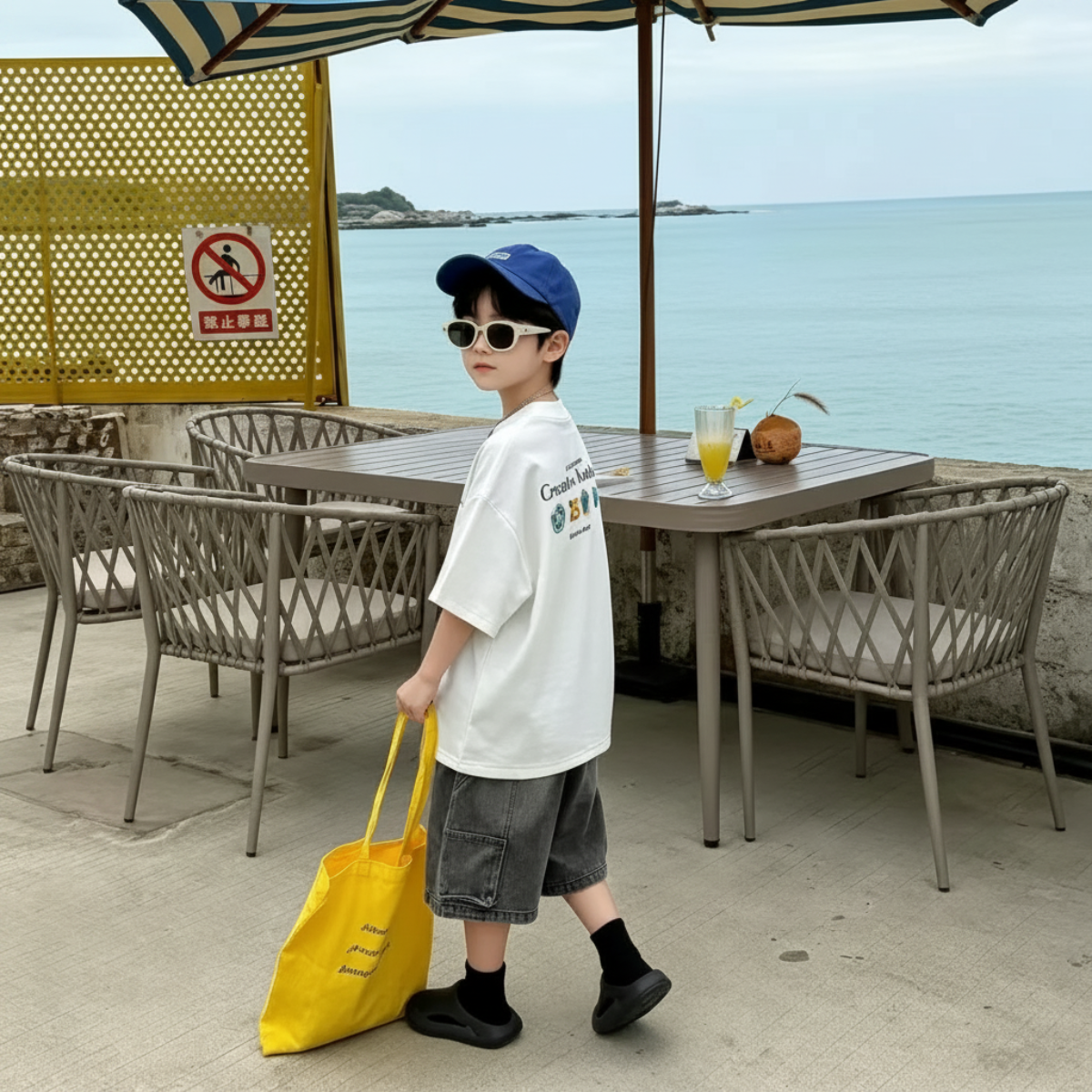 MiniStyle – Calidad y estilo: camiseta «Creative Nuthink»
