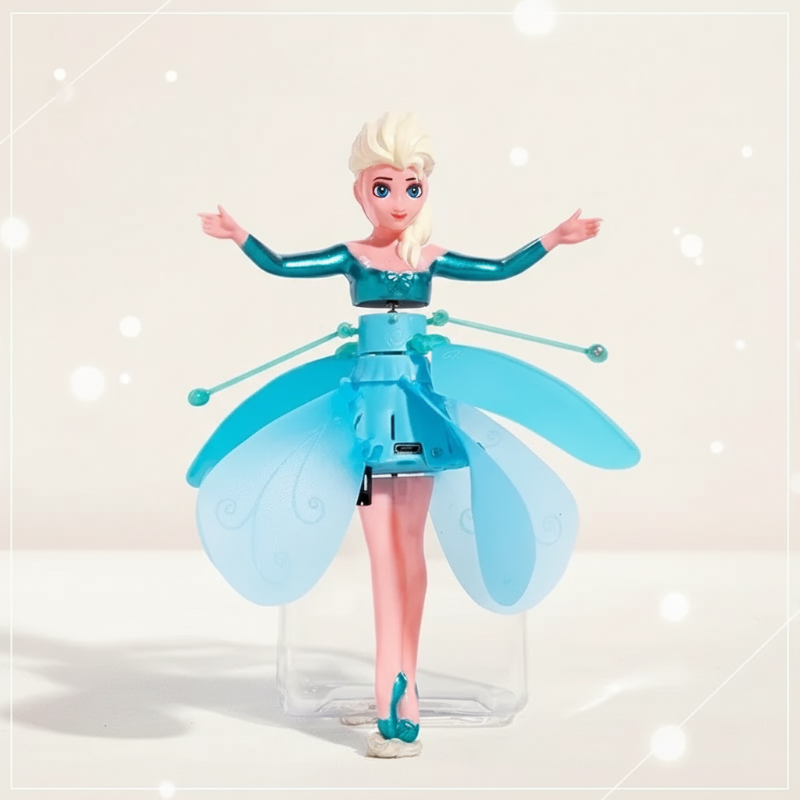 SkyDancer: radiante y juguetona, una hada mágica voladora con control por gestos.