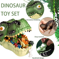 Thumbnail for DinoWorld – Creativo y realista – Juego de juguetes «Cabeza de dinosaurio»