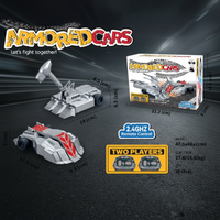 Thumbnail for BattleCars – Resistente y duradero – Set de coche blindado RC