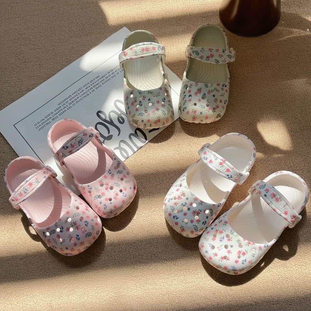 FlowerFeet – Elegantes y cómodas: sandalias con motivos florales