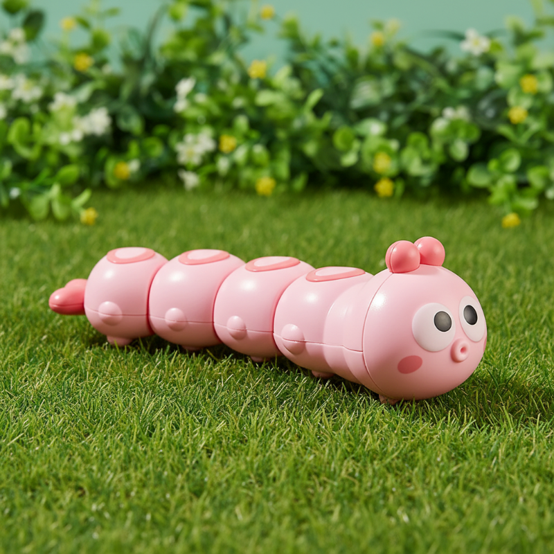 Wind-Up Caterpillar – Juegos y movimiento – Juguetes para gatear