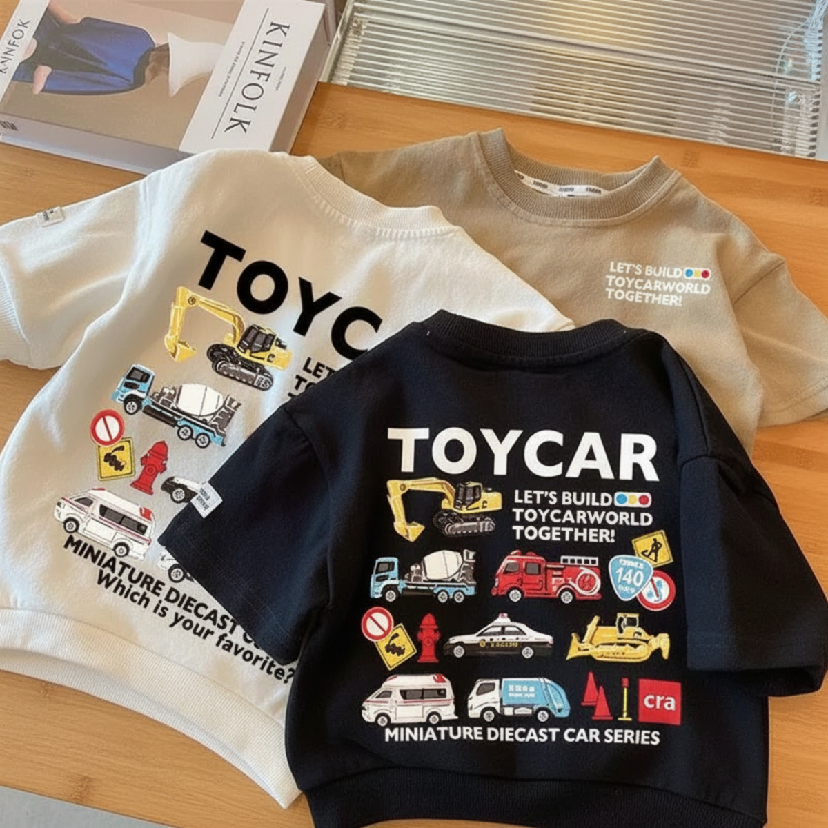PlayCars – Ropa para el día a día y suave – Ropa infantil con estampado de coches