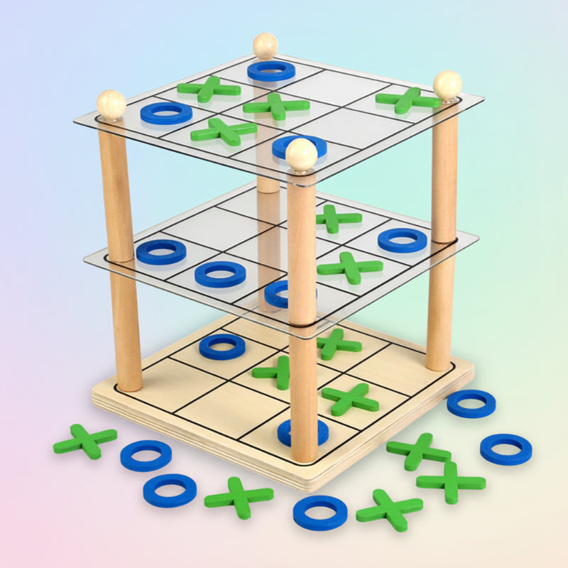 LogicTower – Educativo e inteligente – Tres en raya 3D