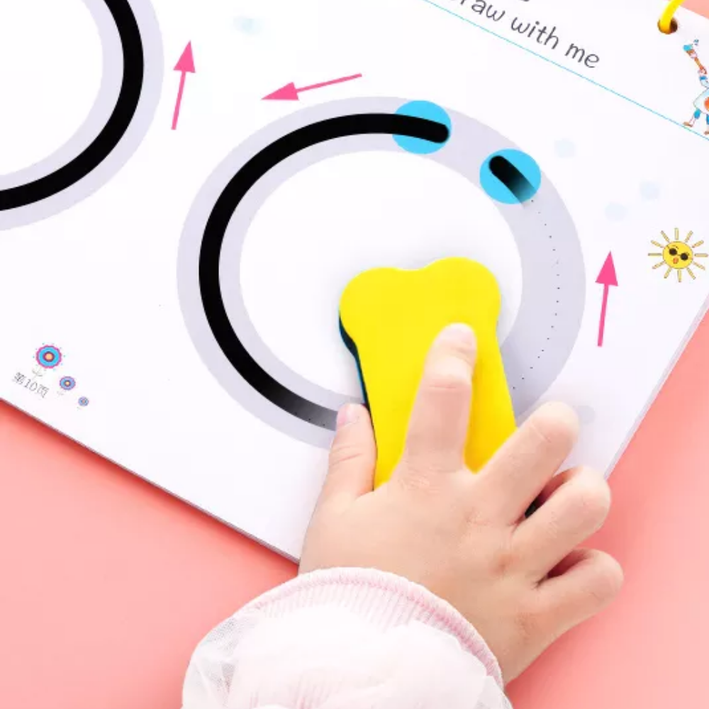 Line Book™ | Primera iniciación a la escritura - Cuaderno de ejercicios para niños