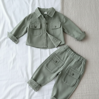 Thumbnail for Boys Fashion – Moderno y cómodo – Conjunto cargo para niños
