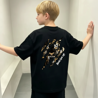 Thumbnail for WildRoar – Divertido y desenfadado – Camiseta infantil con estampado de tigre