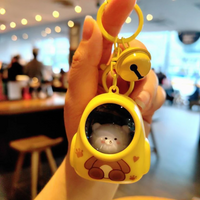 Thumbnail for Glowing Astronaut Charm – Bonito y luminoso: colgante de bolso con forma de astronauta