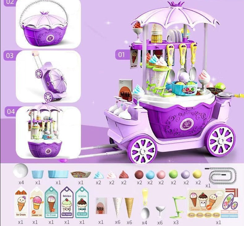 Candy Cart™ - Dulces juegos sobre ruedas - Carrito de Helados