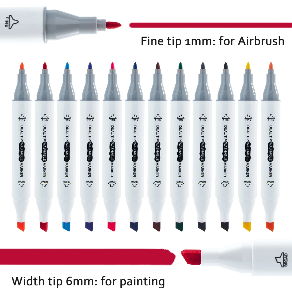 PaintBuddy – Creativo y educativo – Kit portátil de dibujo con aerógrafo