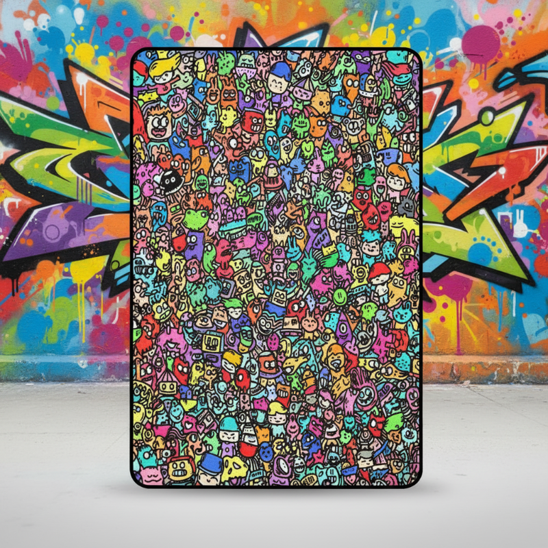 ColorFun – Creativo y educativo – Manta grande para colorear