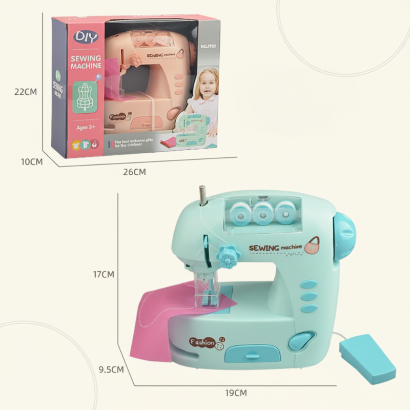 MiniTailor – Educativo y divertido: máquina de coser de juguete