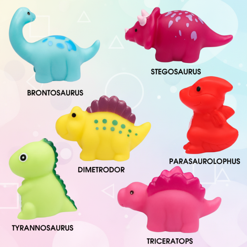 AquaGlow – Seguro y educativo – Set de juguetes luminosos para el baño